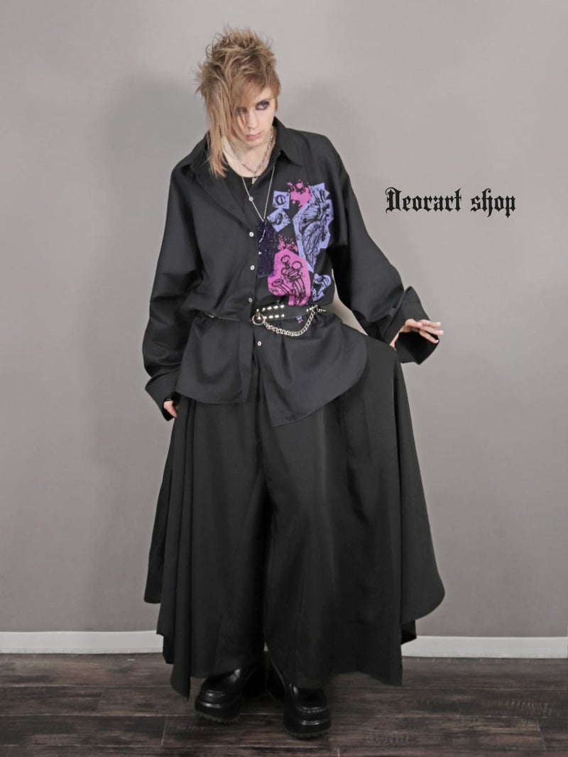 Deorart,ディオラート,病院風コーデ,血まみれ,包帯,ナースコーデ,ドクター,注射器,聴診器,プリント,医者,白衣,マッドサイエンティスト,ホラー,コスプレ,ゴスロリ,通販,地雷系,ハロウィン,衣装,バンド,コンカフェ,V系,ヴィジュアル系,男,メンズ,レディース,ファッション,mad scientist,emo,fashion