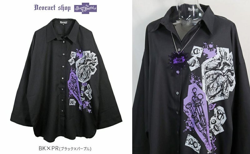 Deorart,ディオラート,病院風コーデ,血まみれ,包帯,ナースコーデ,ドクター,注射器,聴診器,プリント,医者,白衣,マッドサイエンティスト,ホラー,コスプレ,ゴスロリ,通販,地雷系,ハロウィン,衣装,バンド,コンカフェ,V系,ヴィジュアル系,男,メンズ,レディース,ファッション,mad scientist,emo,fashion