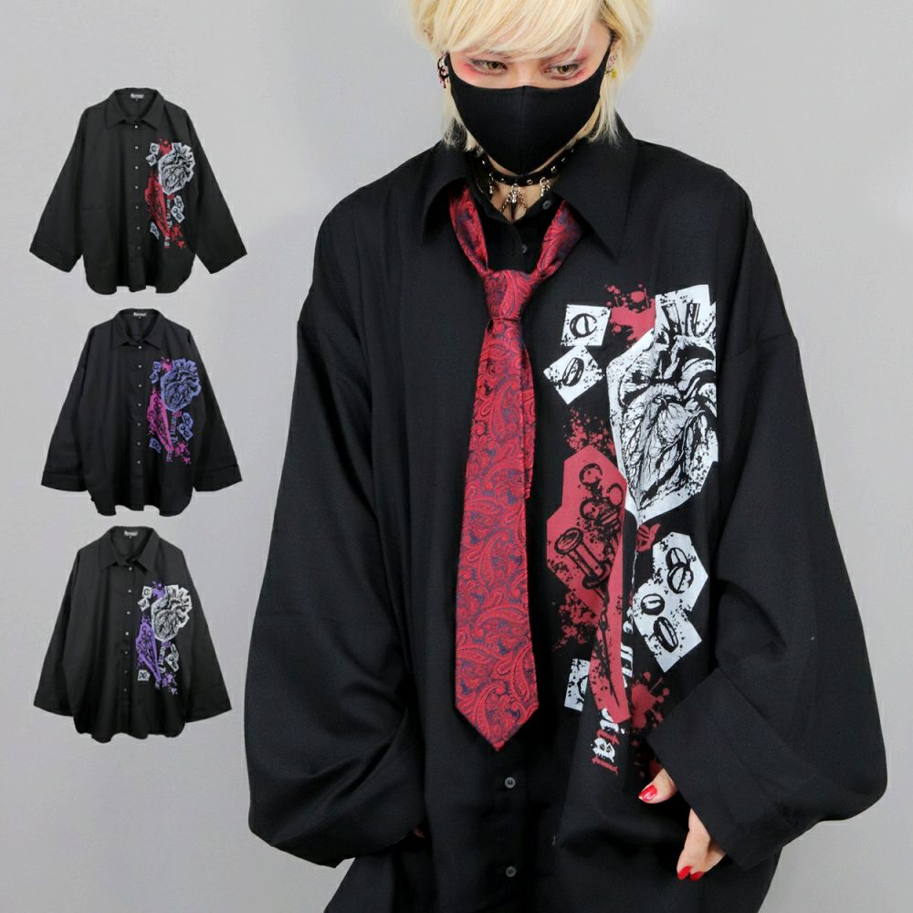 Deorart,ディオラート,病院風コーデ,血まみれ,包帯,ナースコーデ,ドクター,注射器,聴診器,プリント,医者,白衣,マッドサイエンティスト,ホラー,コスプレ,ゴスロリ,通販,地雷系,ハロウィン,衣装,バンド,コンカフェ,V系,ヴィジュアル系,男,メンズ,レディース,ファッション,mad scientist,emo,fashion