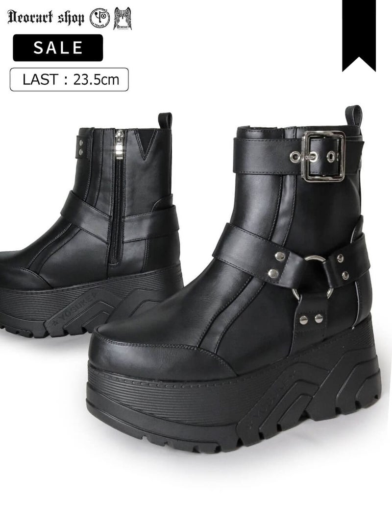 Deorart,ディオラート,通販,シューズ,厚底ブーツ,ショートブーツ,かっこいい,かわいい,レディース,ゴシックファッション,V系ファッション,地雷系女子,地雷系男子,歩きやすい,ベルト付,疲れにくい