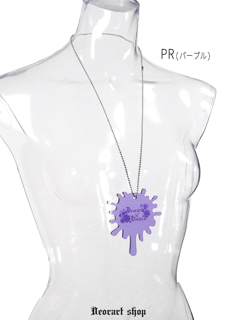Deorart,ディオラート,アクリルネックレス,大きめ,モチーフ,ペンダント,病院モチーフ,血,闇,悪魔,病み,メンヘラ,アクセサリー,V系,ヴィジュアル系,サブカル,地雷系,大人,オカルト,ホラー,ゾンビ,メンズ,レディス,necklace,pendant,Jrock,anime,harajyuku,japan,kanji,emo,punk,rock,dark,