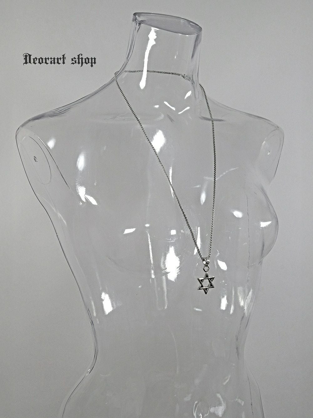 Deorart,ディオラート,ゴシック,パンクロック,オカルト,ネックレス,チョーカー,六芒星,タロット,ヘキサグラム,pendant,necklace,cult,Jrock,emo,fashion,accessory,japan,anime,Vkei,