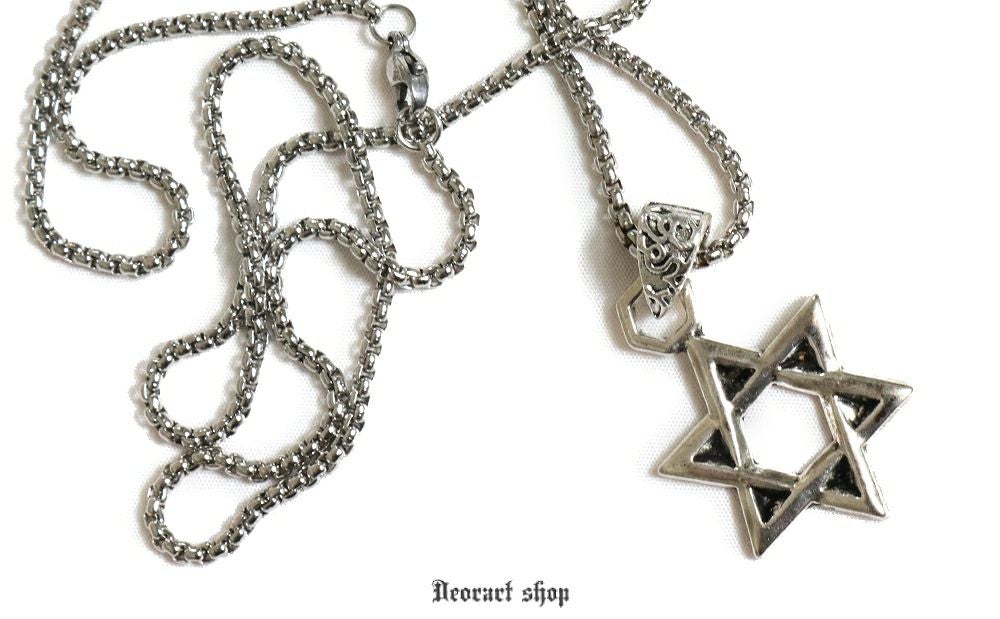 Deorart,ディオラート,ゴシック,パンクロック,オカルト,ネックレス,チョーカー,六芒星,タロット,ヘキサグラム,pendant,necklace,cult,Jrock,emo,fashion,accessory,japan,anime,Vkei,