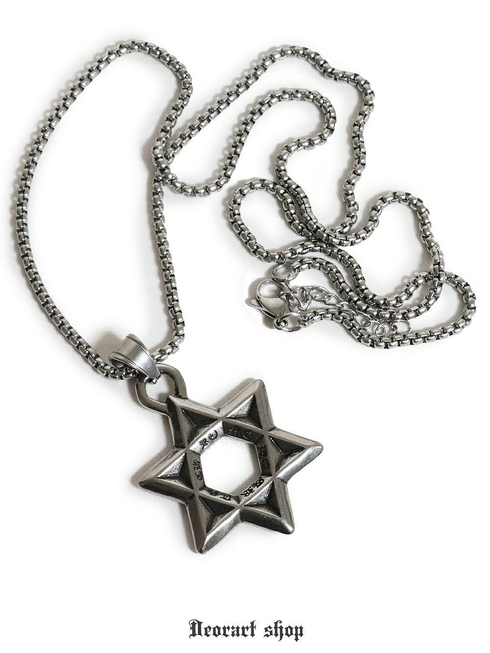 Deorart,ディオラート,ゴシック,パンクロック,オカルト,ネックレス,チョーカー,六芒星,タロット,ヘキサグラム,pendant,necklace,cult,Jrock,emo,fashion,accessory,japan,anime,Vkei,