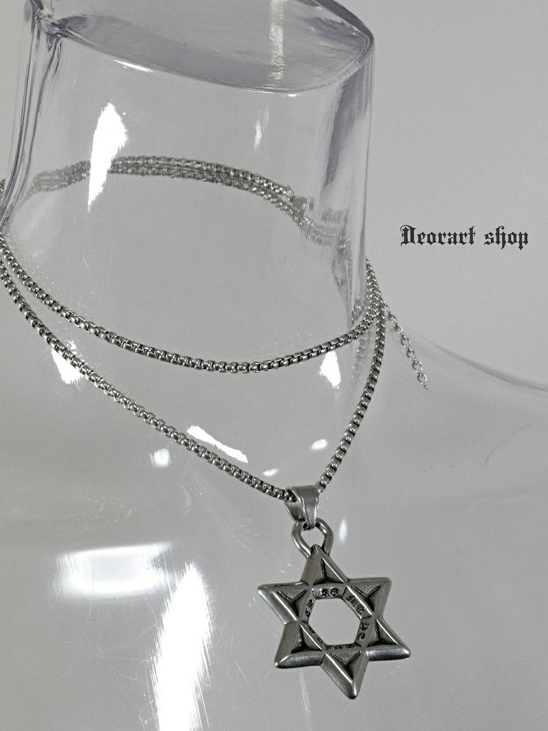 Deorart,ディオラート,ゴシック,パンクロック,オカルト,ネックレス,チョーカー,六芒星,タロット,ヘキサグラム,pendant,necklace,cult,Jrock,emo,fashion,accessory,japan,anime,Vkei,