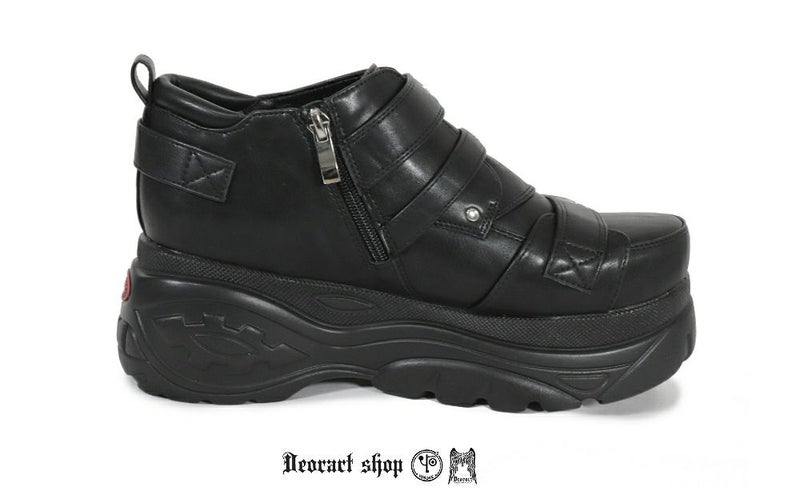 Deorart,ディオラート,通販,ベルト,Oリング,ハーネス,ハトメ,シューズ,厚底ブーツ,ショートブーツ,かっこいい,かわいい,レディース,ゴシックファッション,V系ファッション,地雷系女子,地雷系男子,歩きやすい,ベルト付,疲れにくい