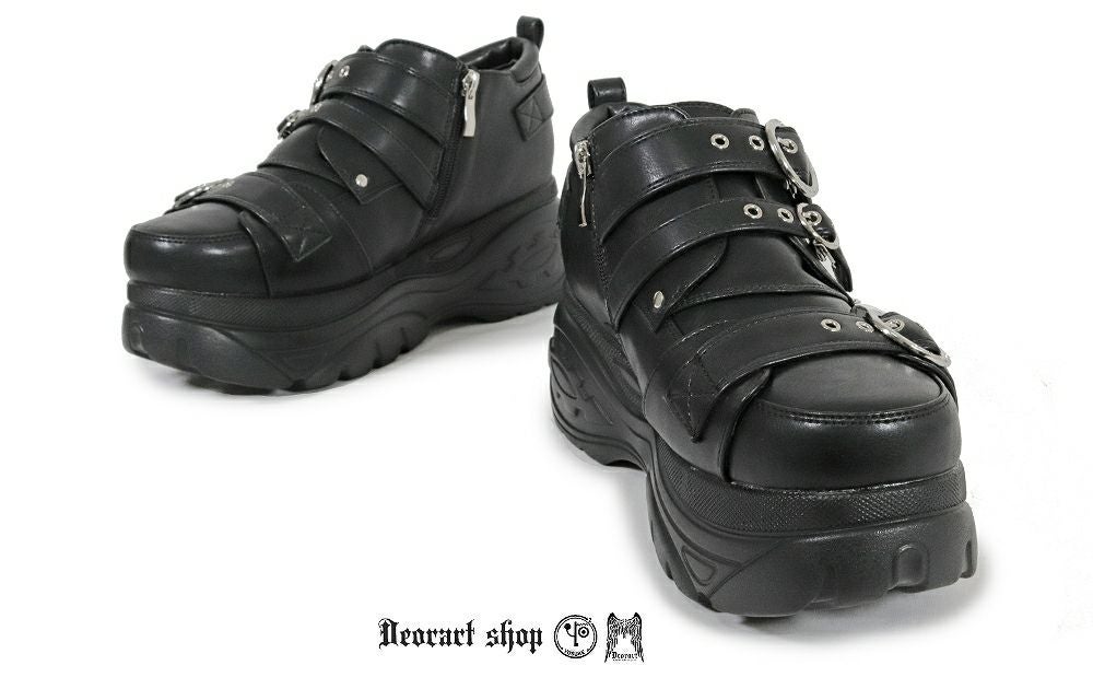 Deorart,ディオラート,通販,ベルト,Oリング,ハーネス,ハトメ,シューズ,厚底ブーツ,ショートブーツ,かっこいい,かわいい,レディース,ゴシックファッション,V系ファッション,地雷系女子,地雷系男子,歩きやすい,ベルト付,疲れにくい