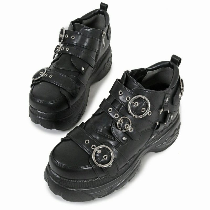 Deorart,ディオラート,通販,ベルト,Oリング,ハーネス,ハトメ,シューズ,厚底ブーツ,ショートブーツ,かっこいい,かわいい,レディース,ゴシックファッション,V系ファッション,地雷系女子,地雷系男子,歩きやすい,ベルト付,疲れにくい