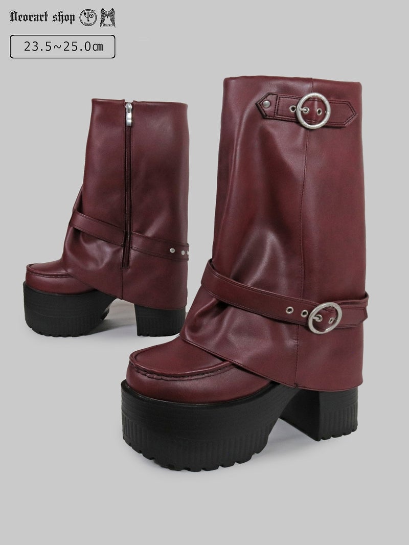 Deorart,ディオラート,通販,レッグカバー,ハトメ,シューズ,厚底ブーツ,ショートブーツ,かっこいい,かわいい,レディース,ゴシックファッション,V系ファッション,地雷系女子,地雷系男子,歩きやすい,疲れにくい