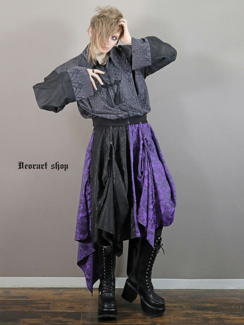 Deorart,ディオラート,モード,ゴシック,着物袖,浴衣,和装,スカート,中華柄,新中式,チャイナコーデ,サイバー,セットアップ,ハロウィン,ファッション,和装,妖怪,着物風,V系,ヴィジュアル系,大人,ライブ,ファッション,衣装,メンズ,レディス,通販,Vkei,anime,goth,emo,fashion,japan,kimono,Jrock,