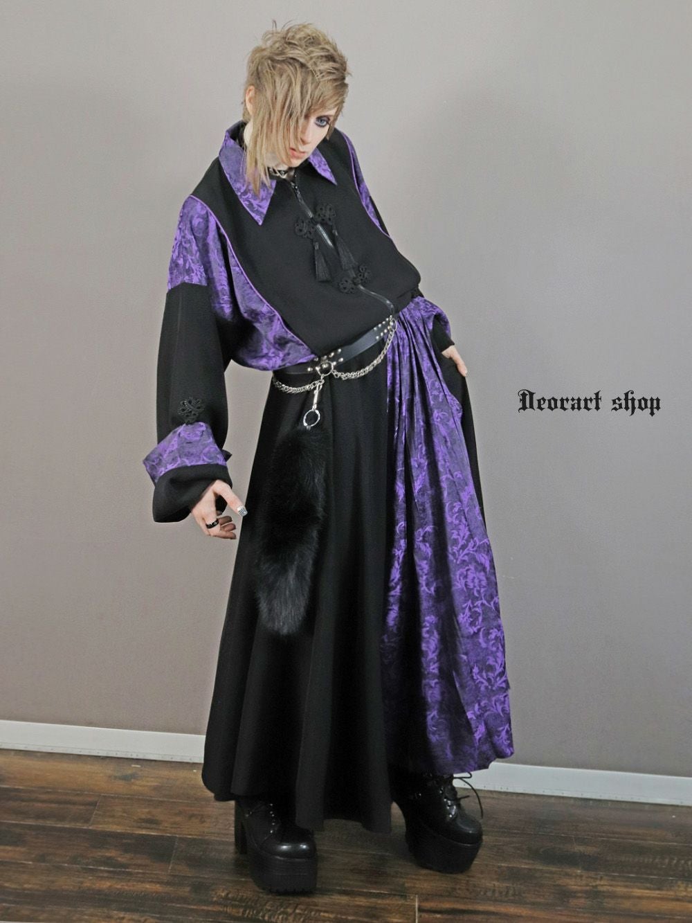 Deorart,ディオラート,モード,ゴシック,着物袖,浴衣,和装,袴,ハカマ,パンツ,中華柄,新中式,チャイナコーデ,サイバー,セットアップ,ハロウィン,ファッション,和装,妖怪,着物風,V系,ヴィジュアル系,大人,ライブ,ファッション,衣装,メンズ,レディス,通販,Vkei,anime,goth,emo,fashion,japan,kimono,Jrock,