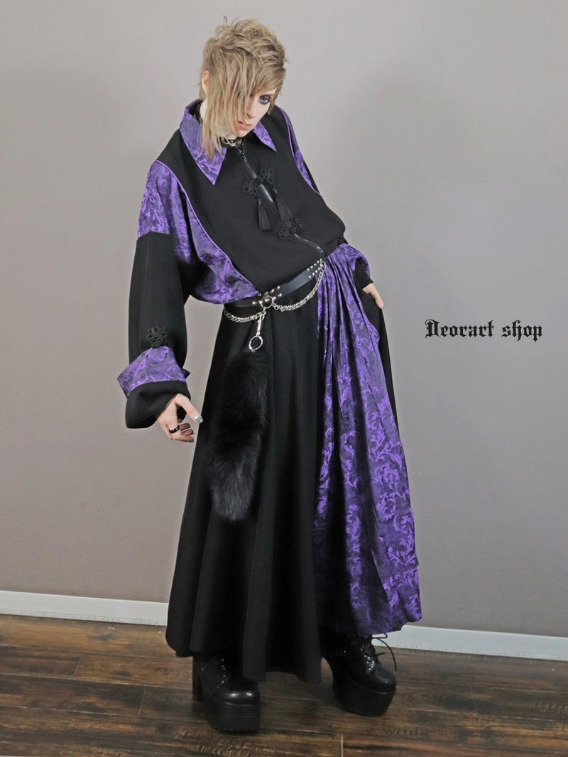 Deorart,ディオラート,モード,ゴシック,着物袖,浴衣,和装,袴,ハカマ,パンツ,中華柄,新中式,チャイナコーデ,サイバー,セットアップ,ハロウィン,ファッション,和装,妖怪,着物風,V系,ヴィジュアル系,大人,ライブ,ファッション,衣装,メンズ,レディス,通販,Vkei,anime,goth,emo,fashion,japan,kimono,Jrock,