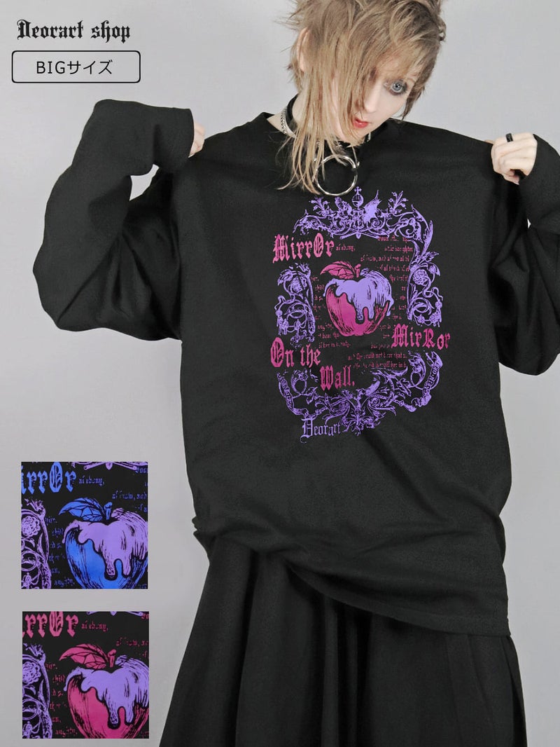 Deorart,ディオラート,Tシャツ,長袖,ロンT,ゴスパン,Y2K,V系,ヴィジュアル系,地雷系,パンクロック,emo,rock,fashion