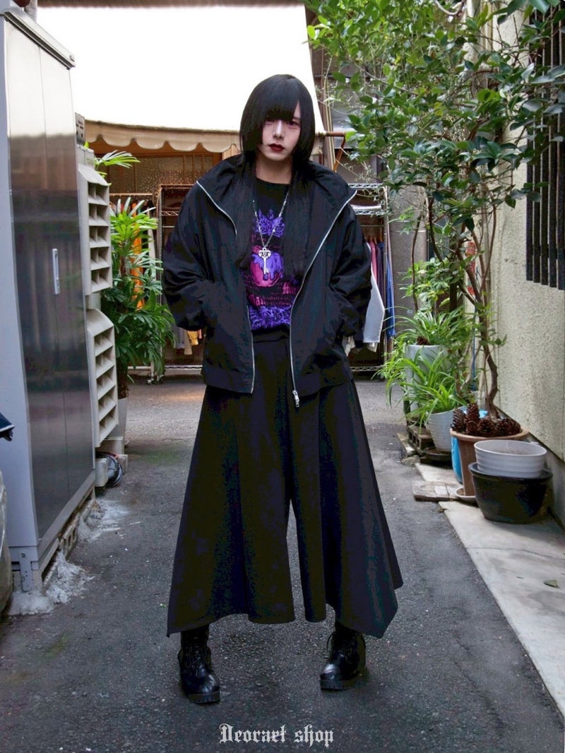 Deorart,ディオラート,Tシャツ,長袖,ロンT,ゴスパン,Y2K,V系,ヴィジュアル系,地雷系,パンクロック,emo,rock,fashion