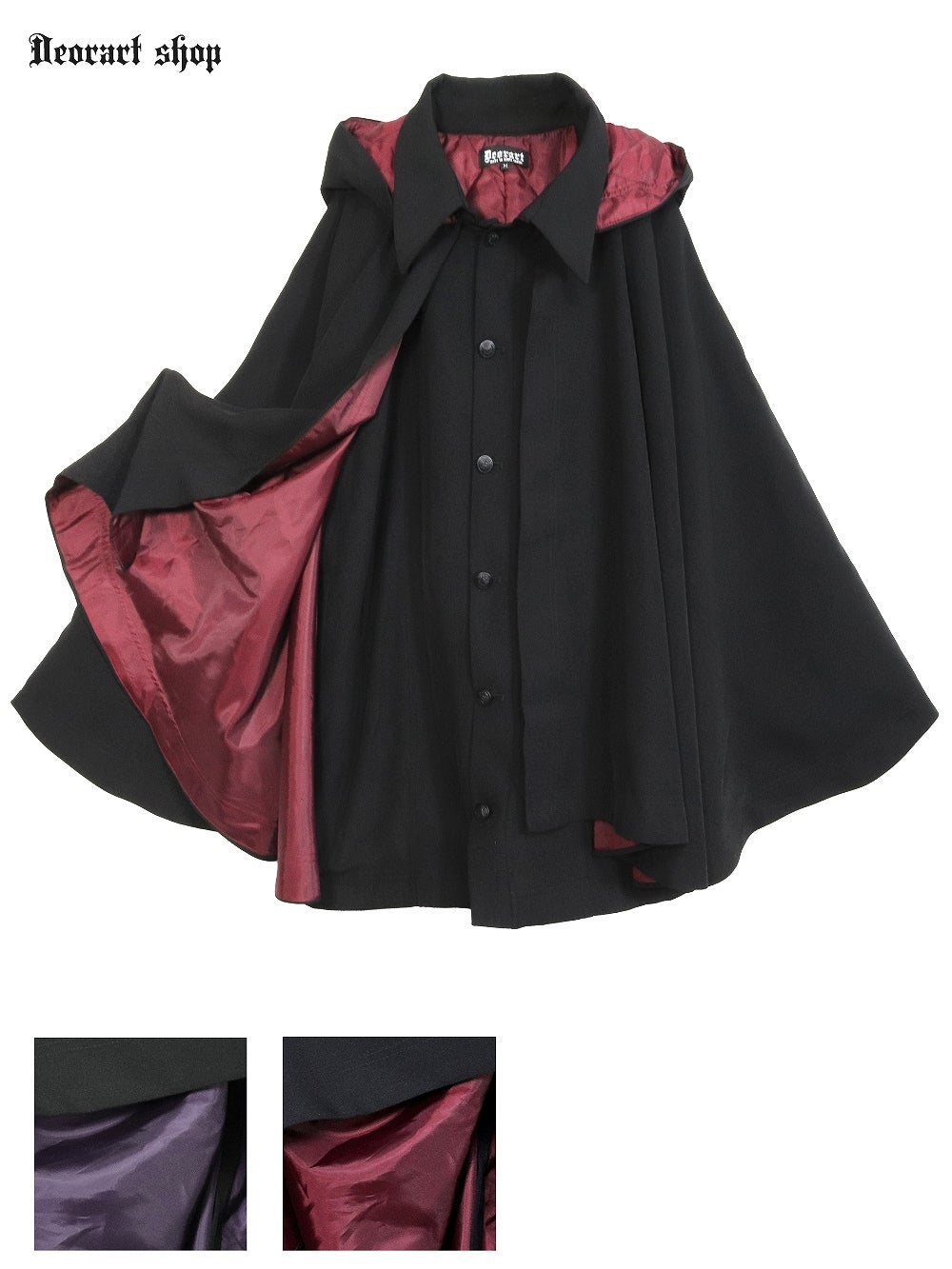 Deorart,ディオラート,冬コート,アウター,V系,ヴィジュアル系,ホスト,バンド,着物袖,和装,トンビコート,神父,エクソシスト,ジャケット,吸血鬼,ヴァンパイア,通販, Y2K,Vkei,anime,goth,emo,fashion,japan,kimono,ninjya,geisha,,Jrock