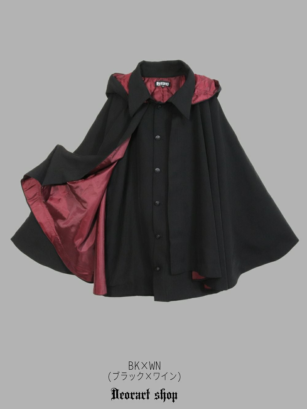 DRT2868 中綿・エクソシスト ケープコート | Deorart shop