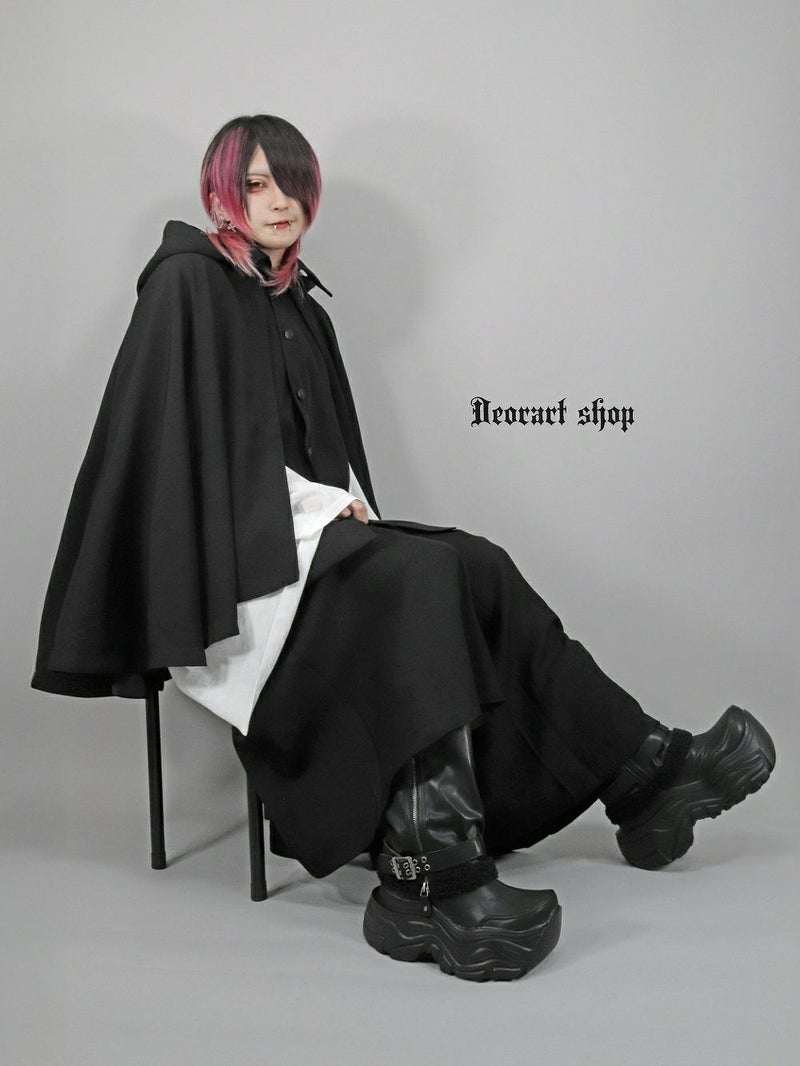 Deorart,ディオラート,冬コート,アウター,V系,ヴィジュアル系,ホスト,バンド,着物袖,和装,トンビコート,神父,エクソシスト,ジャケット,吸血鬼,ヴァンパイア,通販, Y2K,Vkei,anime,goth,emo,fashion,japan,kimono,ninjya,geisha,,Jrock