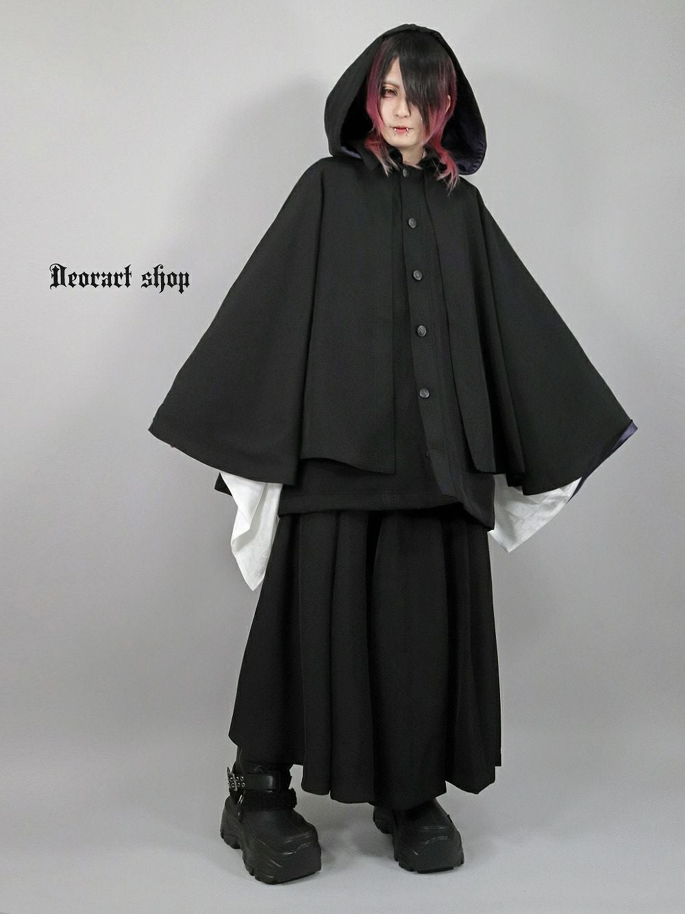 DRT2868 中綿・エクソシスト ケープコート | Deorart shop