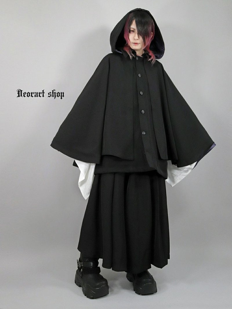 Deorart,ディオラート,冬コート,アウター,V系,ヴィジュアル系,ホスト,バンド,着物袖,和装,トンビコート,神父,エクソシスト,ジャケット,吸血鬼,ヴァンパイア,通販, Y2K,Vkei,anime,goth,emo,fashion,japan,kimono,ninjya,geisha,,Jrock