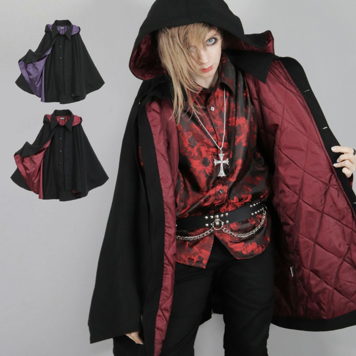 DRT2868 中綿・エクソシスト ケープコート | Deorart shop