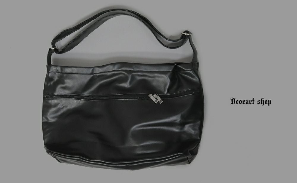 BY3064 ジップデザイン フェイクレザー ショルダーバッグ | Deorart shop