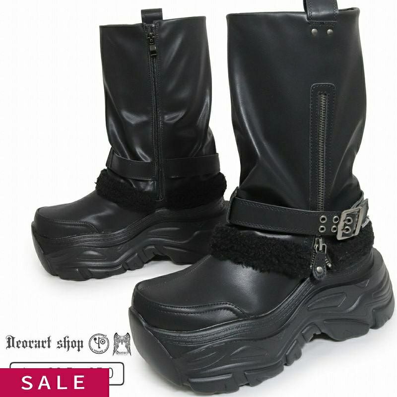 Deorart,ディオラート,通販,厚底ブーツ,ブーツ,レディース,ボア,秋冬,ロングブーツ,かわいい,20代,30代,40代,平成ファッション,Y2K