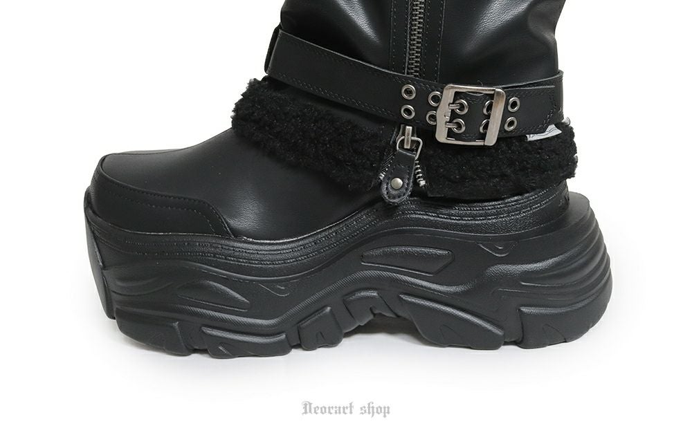 Deorart,ディオラート,通販,厚底ブーツ,ブーツ,レディース,ボア,秋冬,ロングブーツ,かわいい,20代,30代,40代,平成ファッション,Y2K