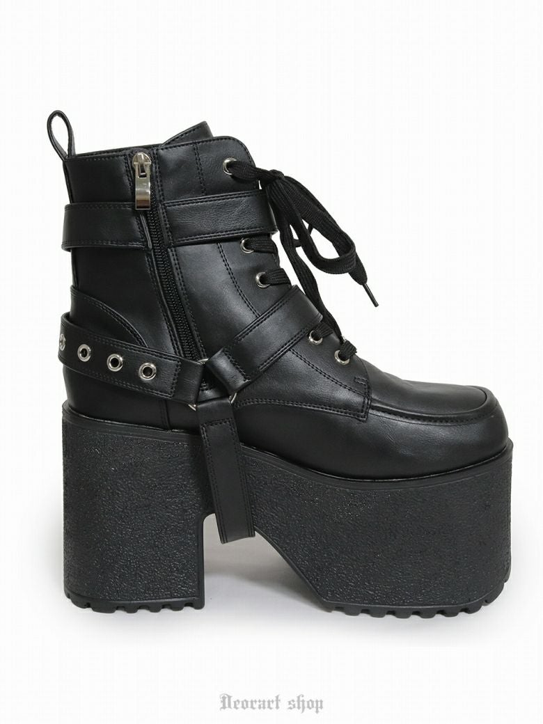 Deorart,ディオラート,厚底ブーツ,ブーツ,原宿系ファッション,ベルト付,通販,20代,30代,40代,V系ファッション,秋冬,レディース,メンズ