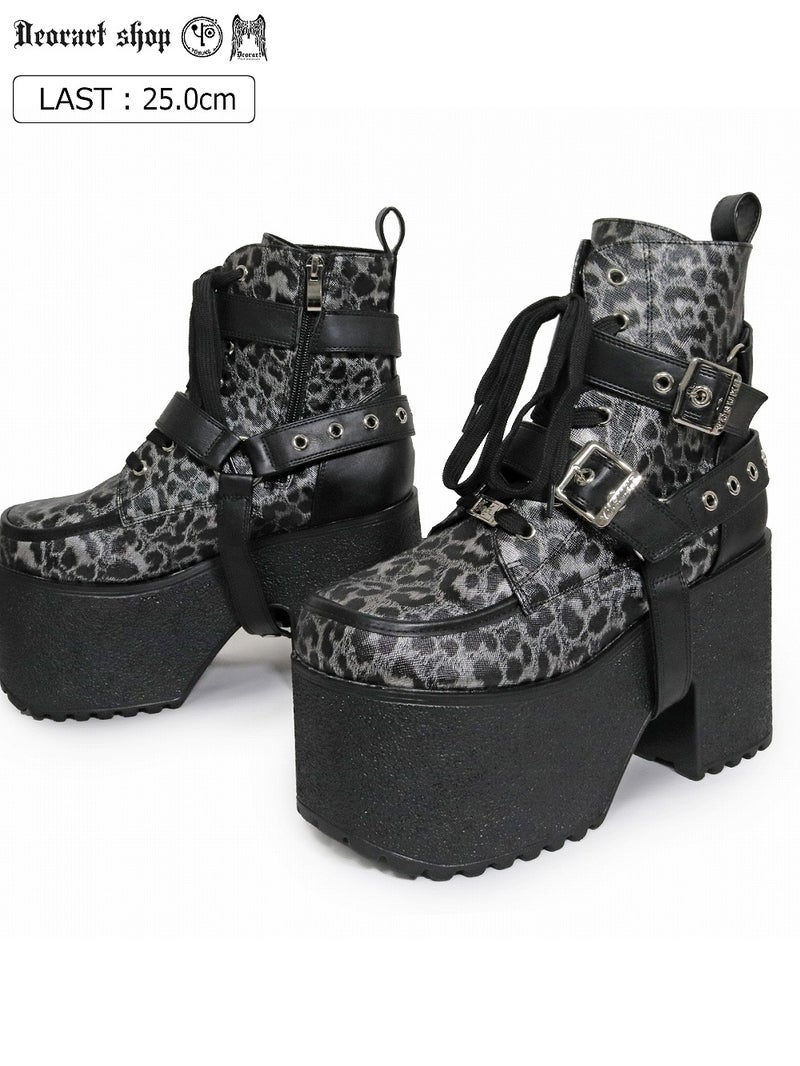 Deorart,ディオラート,通販,靴,ブーツ,厚底ブーツ,ヒョウ柄,レオパード柄,豹柄,かっこいい,かわいい,レディースファッション,メンズファッション,原宿系ファッション,V系ファッション,サブカル系ファッション,地雷系ファッション,20代,30代,40代