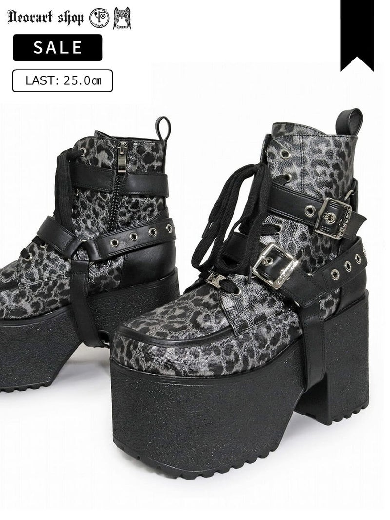 Deorart,ディオラート,通販,靴,ブーツ,厚底ブーツ,ヒョウ柄,レオパード柄,豹柄,かっこいい,かわいい,レディースファッション,メンズファッション,原宿系ファッション,V系ファッション,サブカル系ファッション,地雷系ファッション,20代,30代,40代