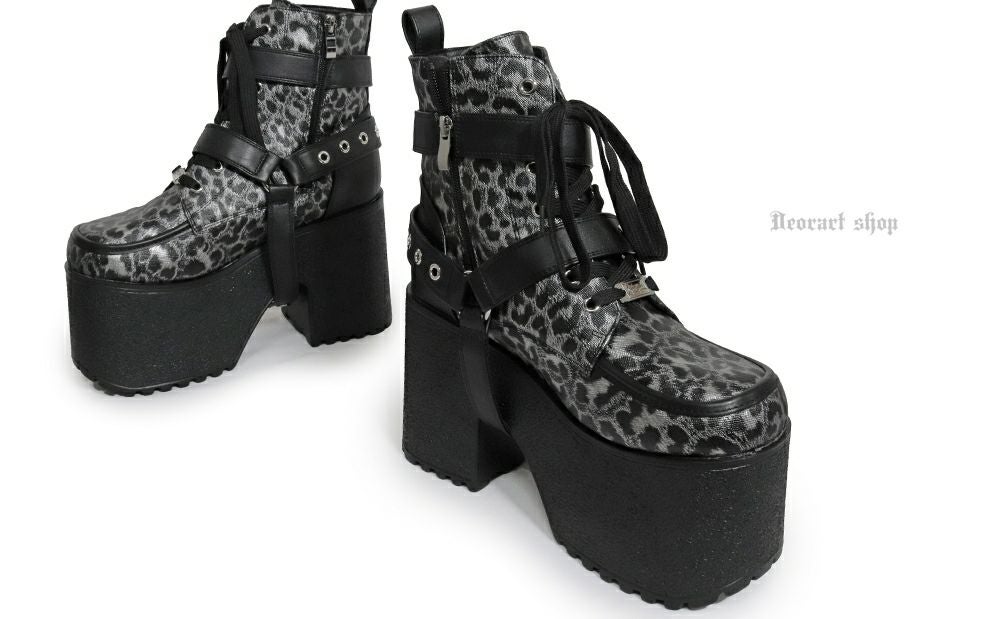 Deorart,ディオラート,通販,靴,ブーツ,厚底ブーツ,ヒョウ柄,レオパード柄,豹柄,かっこいい,かわいい,レディースファッション,メンズファッション,原宿系ファッション,V系ファッション,サブカル系ファッション,地雷系ファッション,20代,30代,40代