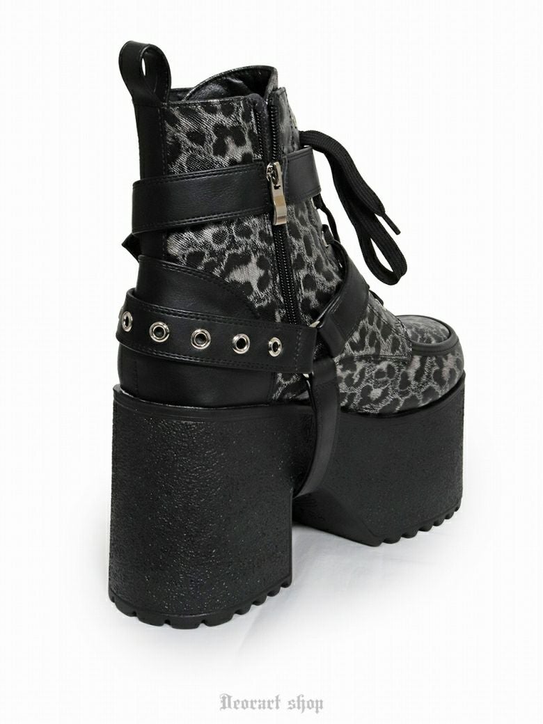 Deorart,ディオラート,通販,靴,ブーツ,厚底ブーツ,ヒョウ柄,レオパード柄,豹柄,かっこいい,かわいい,レディースファッション,メンズファッション,原宿系ファッション,V系ファッション,サブカル系ファッション,地雷系ファッション,20代,30代,40代