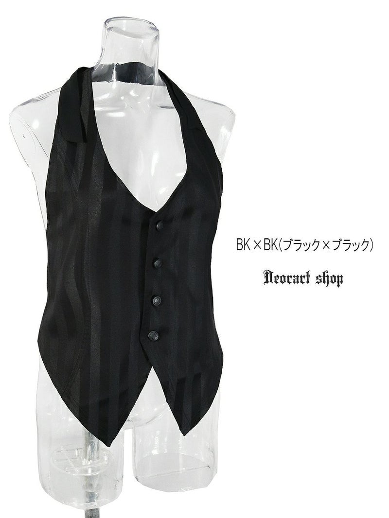 Deorart,ディオラート,V系,ストライプ,ホラー,地雷系,執事風ギャルソン,マント,ベスト,ジレ,中世,王子,セットアップ,V系,ヴィジュアル系,コーデ,ホスト,コンカフェ,ライブ,ファッション,ダンス衣装,メンズ,レディス,男装