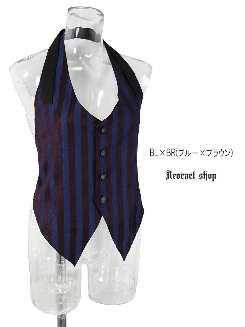Deorart,ディオラート,V系,ストライプ,ホラー,地雷系,執事風ギャルソン,マント,ベスト,ジレ,中世,王子,セットアップ,V系,ヴィジュアル系,コーデ,ホスト,コンカフェ,ライブ,ファッション,ダンス衣装,メンズ,レディス,男装