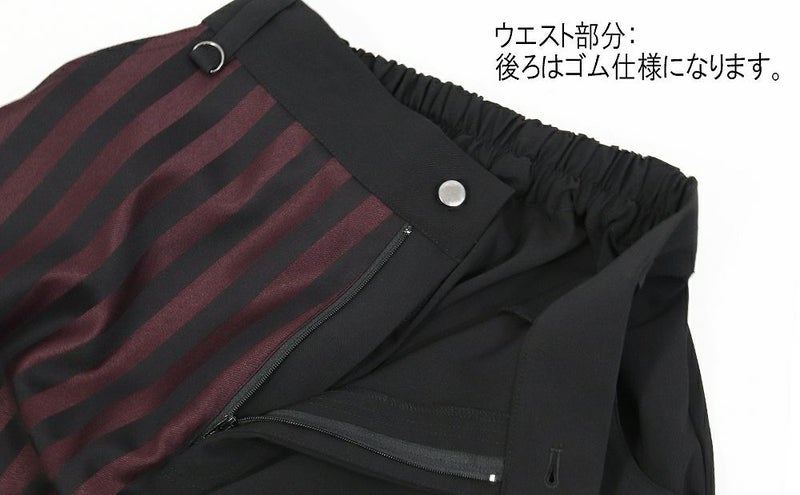 Deorart,ディオラート,V系,ストライプ,ホラー,地雷系,執事風ギャルソン,マント,王子,カボチャパンツ,ドロワーズ,バルーンショートパンツ,ショートパンツ,中世,セットアップ,V系,ヴィジュアル系,コーデ,ホスト,コンカフェ,ライブ,ファッション,ダンス衣装,メンズ,レディス,男装