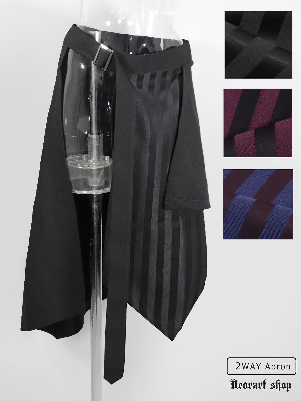 Deorart,ディオラート,V系,ストライプ,ホラー,地雷系,執事風ギャルソン,王子,マント,スカート,パンツ,中世,セットアップ,V系,ヴィジュアル系,コーデ,ホスト,コンカフェ,ライブ,ファッション,ダンス衣装,メンズ,レディス,男装