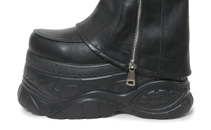 Deorart,ディオラート,靴,厚底,yosuke,カバー付きブーツ,レッグカバー,ベルト付き,ブーツ,Y2K,ゴシック,ファッション,ロングブーツ,大きいサイズ,丈夫,歩きやすい,シューズ,通販,原宿系,地雷系,バンギャ,