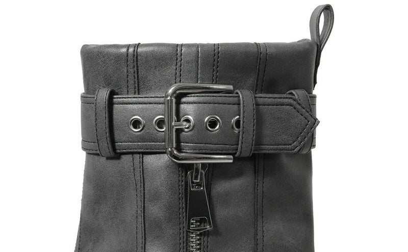 Deorart,ディオラート,靴,厚底,yosuke,カバー付きブーツ,レッグカバー,ベルト付き,ブーツ,Y2K,ゴシック,ファッション,ロングブーツ,大きいサイズ,丈夫,歩きやすい,シューズ,通販,原宿系,地雷系,バンギャ,