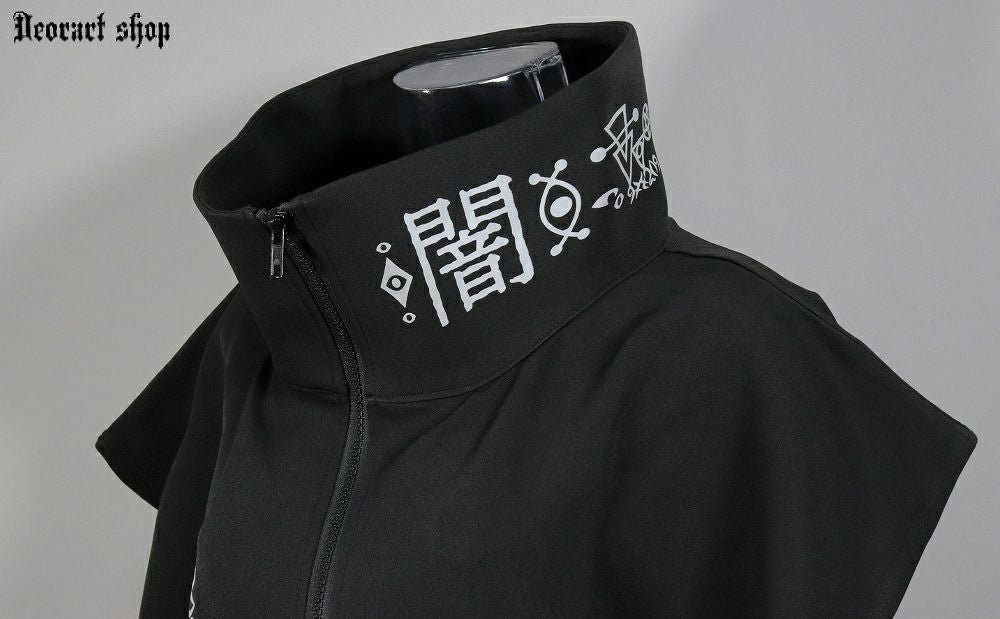 Deorart,ディオラート,地雷系,猫耳,ネコ,猫柄,サイバー,サイバーパンク,妖怪,和装,ホラー,着物,振袖,闇,漢字,原宿系,ジャージ,V系,emo,punk,rock,harajyuku,メンズ,レディース,オーバーサイズ,大きいサイズ,ゴシック,モード,ファッション,服,通販