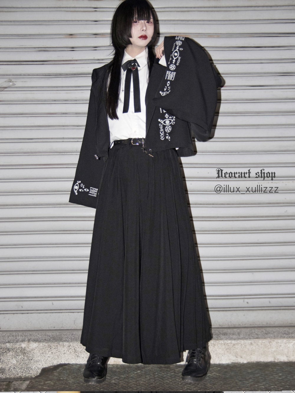  Deorart,ディオラート,地雷系,猫耳,ネコミミ,ケモミミ,パーカー,尻尾,猫柄,サイバー,サイバーパンク,妖怪,和装,ホラー,着物,