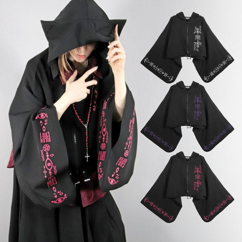 Deorart,ディオラート,地雷系,猫耳,ネコミミ,ケモミミ,パーカー,尻尾,猫柄,サイバー,サイバーパンク,妖怪,和装,ホラー,着物,振袖,闇,漢字,原宿系,ジャージ,V系,emo,punk,rock,harajyuku,メンズ,レディース,オーバーサイズ,大きいサイズ,ゴシック,モード,ファッション,服,通販