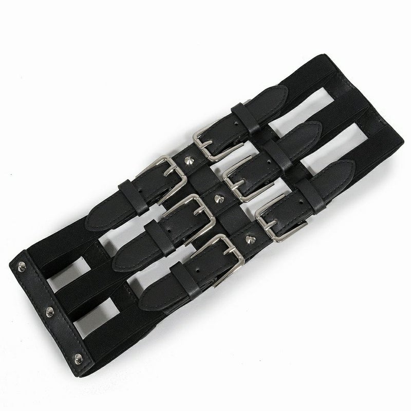 Deorart,ディオラート,モード,ゴシック,ゴスロリ,Y2K,ベルト,太ベルト,コルセット,伸びる,苦しくない,ロリータ,地雷系,バックル,拘束,首輪,人間,ライブ,ファッション,衣装,メンズ,レディス,通販