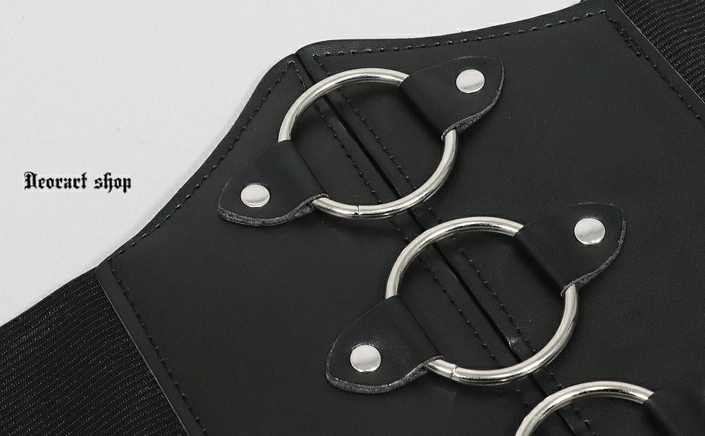Deorart,ディオラート,モード,ゴシック,ゴスロリ,Y2K,ベルト,太ベルト,コルセット,伸びる,苦しくない,ロリータ,地雷系,バックル,拘束,首輪,人間,ライブ,ファッション,衣装,メンズ,レディス,通販
