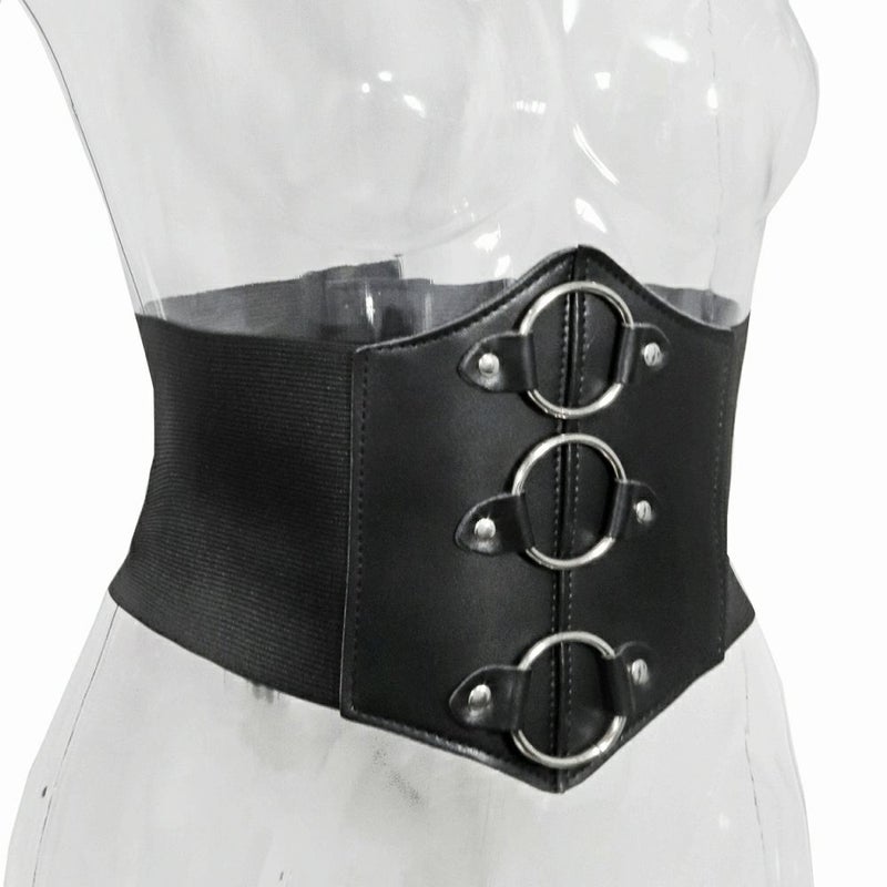 Deorart,ディオラート,モード,ゴシック,ゴスロリ,Y2K,ベルト,太ベルト,コルセット,伸びる,苦しくない,ロリータ,地雷系,バックル,拘束,首輪,人間,ライブ,ファッション,衣装,メンズ,レディス,通販
