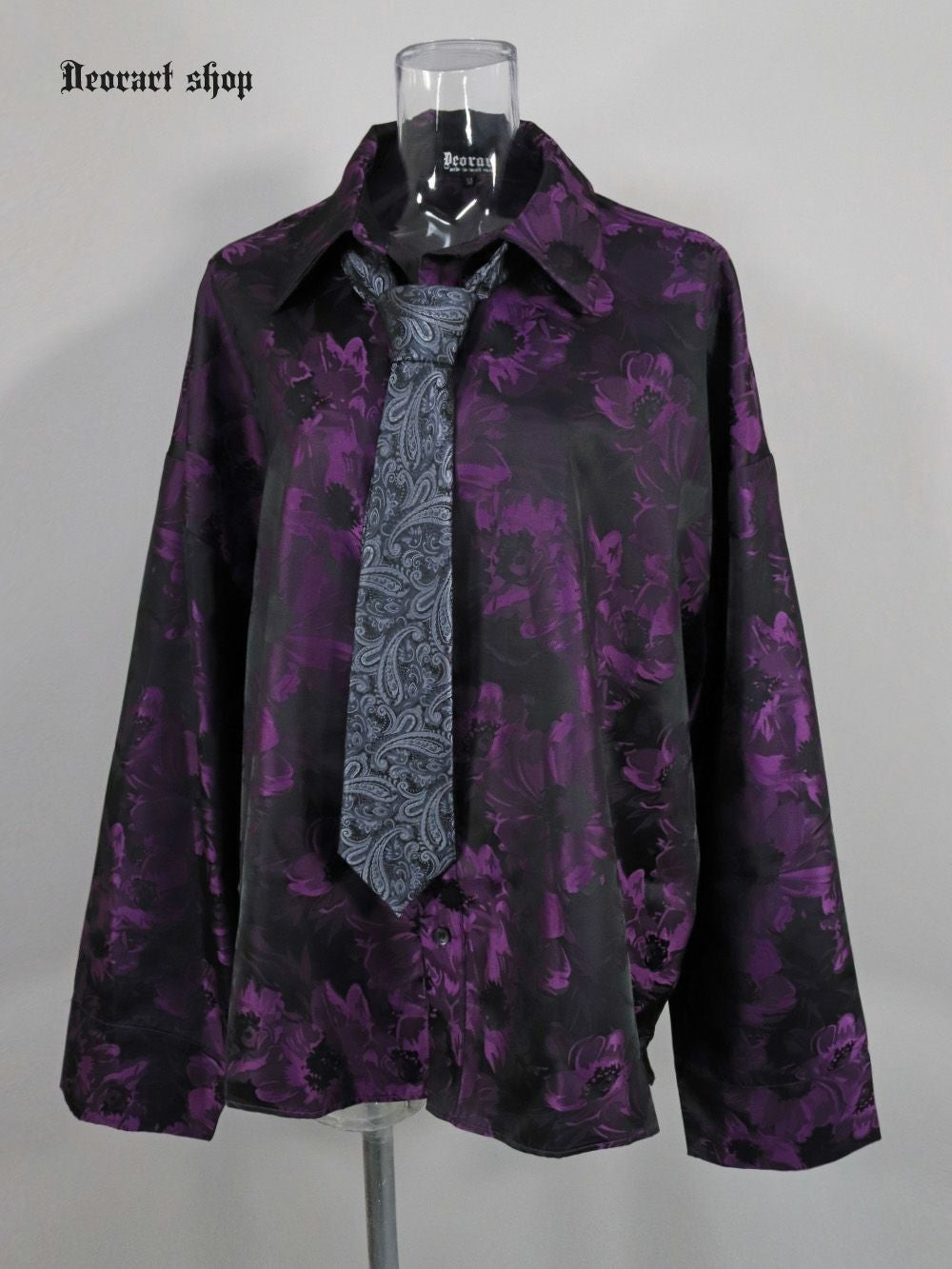 Deorart,ディオラート,ネクタイ,古着風,和柄,チャイナ柄,中華,和風,メンズ,レディス,ゴシックコーデ,マフィア,衣装,コスプレ,通販,