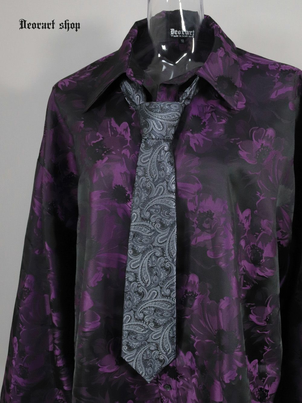 Deorart,ディオラート,ネクタイ,古着風,和柄,チャイナ柄,中華,和風,メンズ,レディス,ゴシックコーデ,マフィア,衣装,コスプレ,通販,