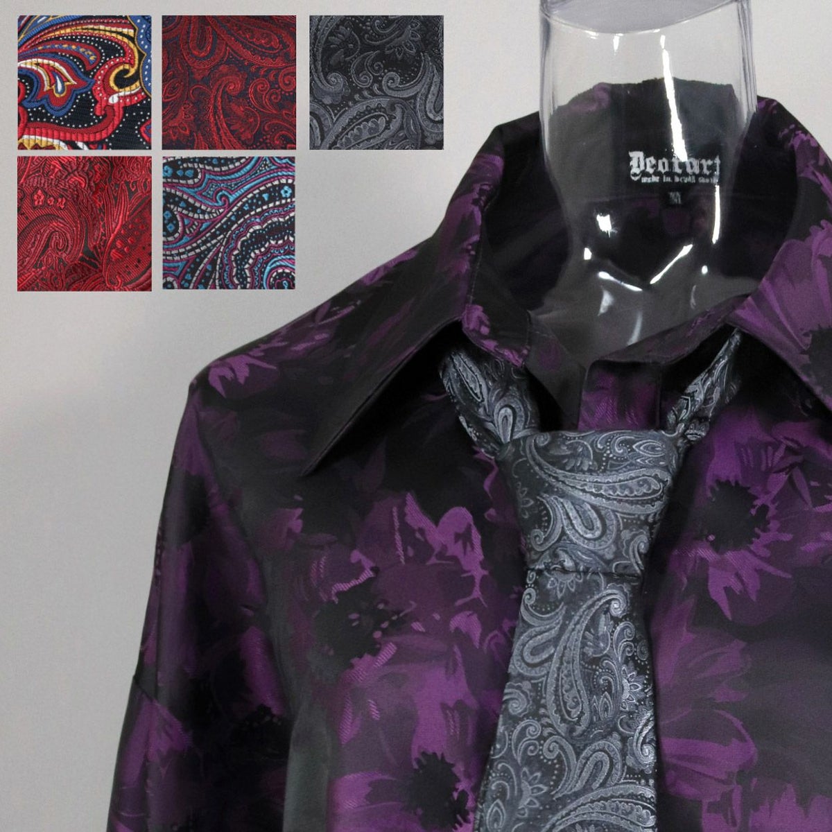 Deorart,ディオラート,ネクタイ,古着風,和柄,チャイナ柄,中華,和風,メンズ,レディス,ゴシックコーデ,マフィア,衣装,コスプレ,通販,