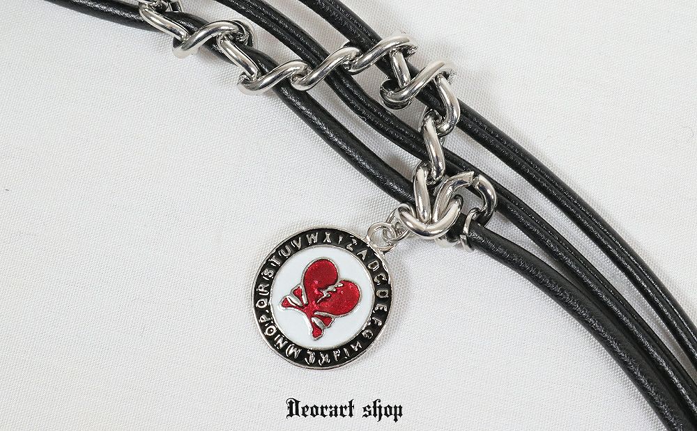 Deorartディオラート,ネックレス,チョーカー,首輪,メンズ,レディス,Y2K,バンギャ,パンクロック,V系,ファッション,地雷系,