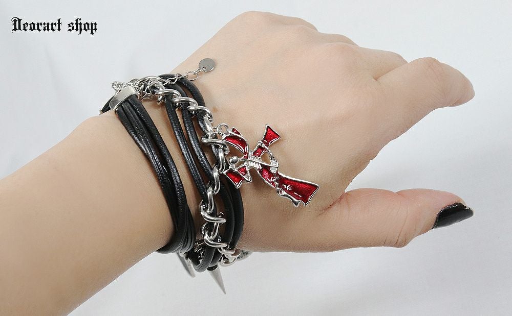 Deorartディオラート,ネックレス,チョーカー,首輪,メンズ,レディス,Y2K,バンギャ,パンクロック,V系,ファッション,地雷系,