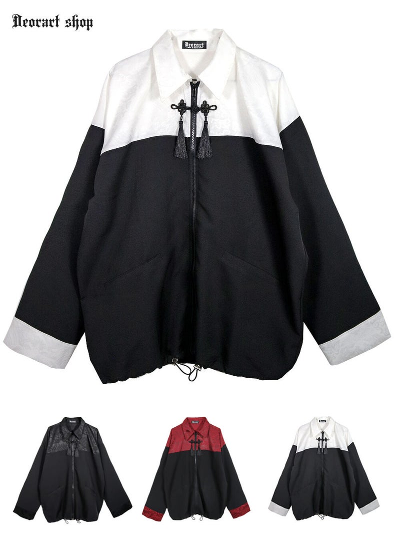 Deorart,ディオラート,モード,ゴシック,中華柄,新中式,チャイナコーデ,サイバー,セットアップ,シャツ,ジャケット,ハロウィン,ファッション,和装,妖怪,着物風,V系,ヴィジュアル系,大人,ライブ,ファッション,衣装,メンズ,レディス